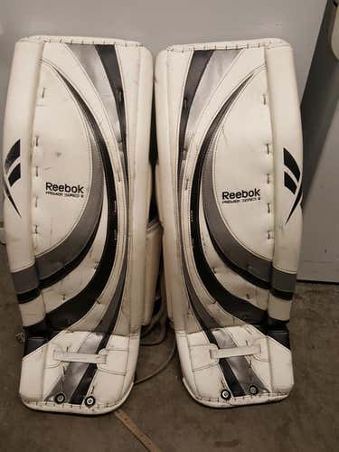 Senior 34+2" Reebok Premier Series III Goalie Leg Pads