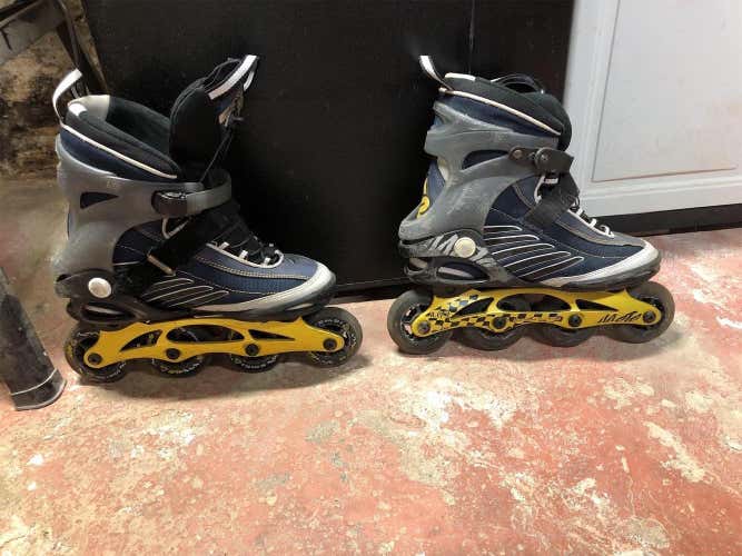 Senior  Inline Skates D&R (Regular) Size 9