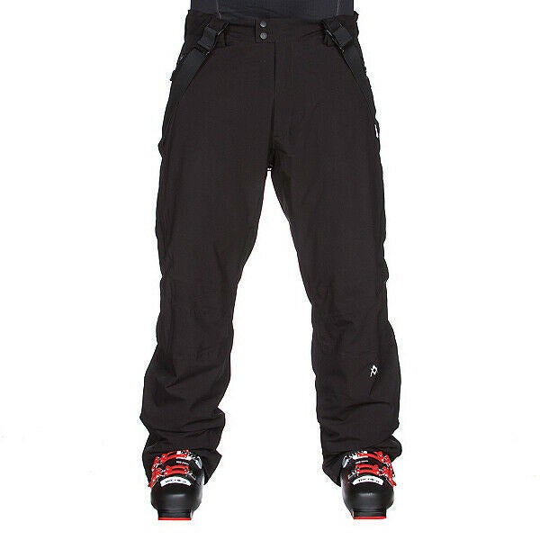 RARE Volkl Perfect Fitting Mens Black Ski Snow Pants 65 X 28 Big & Tall 8XL No Trades