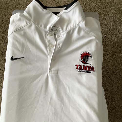 White Adult Men's Extra Large Nike Shirt