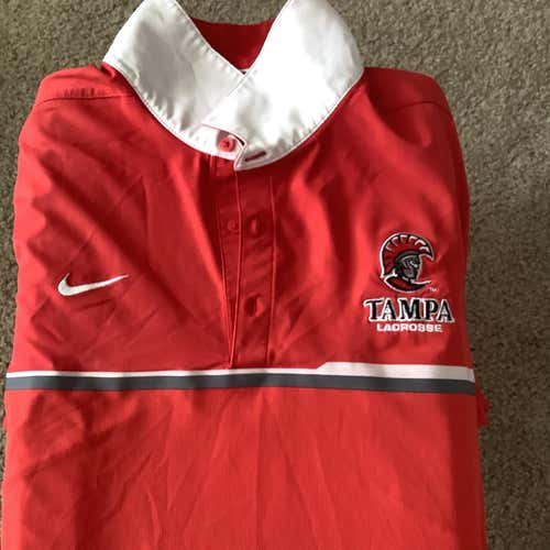 Red Adult Men's Extra Large Nike Polo