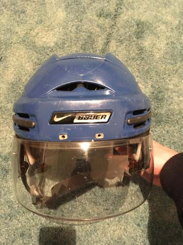 Blue Large Bauer 9500 Helmet Visor Included