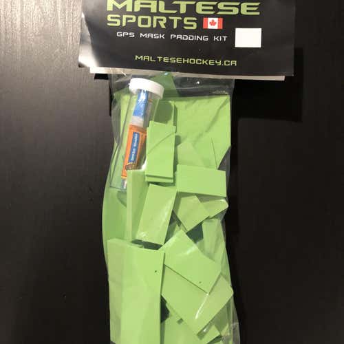 Maltese Sports Goalie Mask Replacement Padding Kits With Glue
