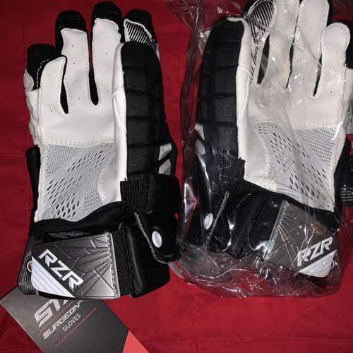 Black New Player Rzr Lacrosse Gloves 13"these Are For A Trade I Realize Overpriced