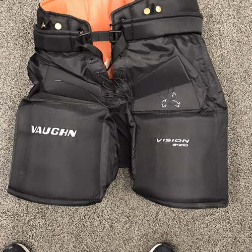 Black Senior Extra Large Vision 9400 Hockey Goalie Pants
