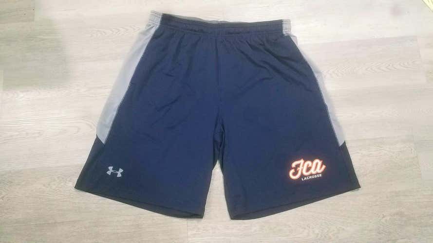 FCA Navy Blue Shorts XL Like New Condition UA Under Armour