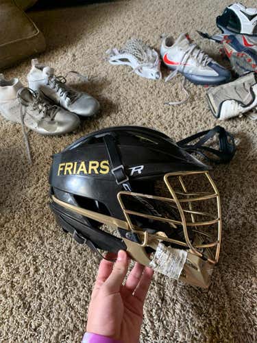 Black Adult Player Cascade R Helmet