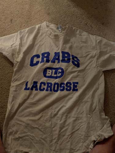 Vintage Crabs Lacrosse Adult Large  Shirt
