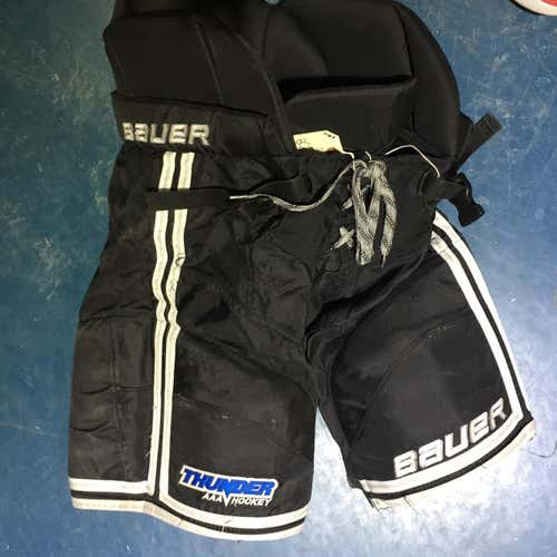 Black Senior Small Bauer Hockey Pants