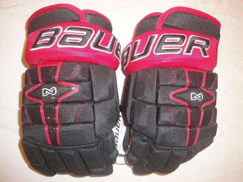 Black New Senior Bauer Nexus 9000 Gloves 15"