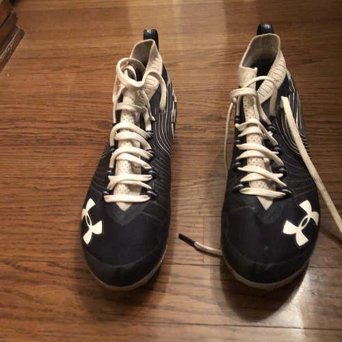 Blue Adult Molded Cleats Under Armour
