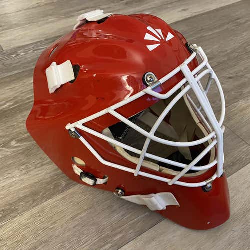 Red Senior Promasque Extra Duty Kevlar Goalie Mask