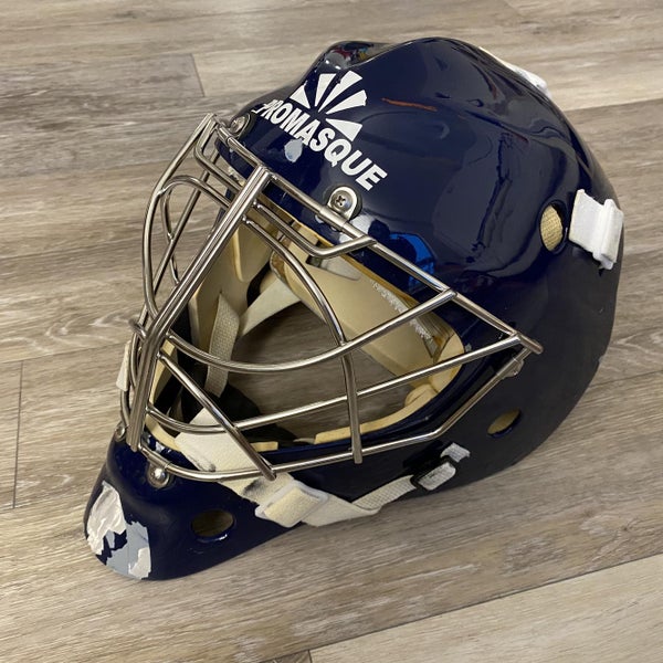 Blue Senior Promasque Extra Duty Kevlar Goalie Mask