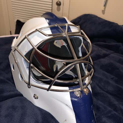 Senior CCM Goalie Mask With Cat Eyes