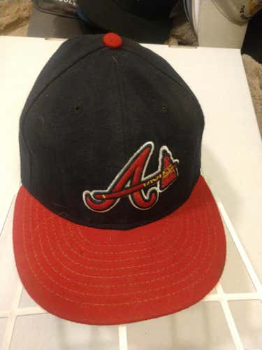 Atlanta Braves 7 1/2 Blue New Era Hat