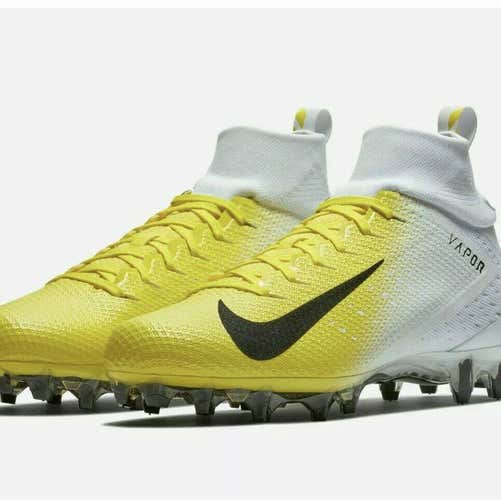 Nike Vapor Untouchable Pro 3 sz 9 (Yellow/White/Black) 917165 109