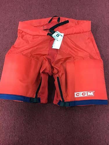 Red New Senior Extra Large CCM Hockey Pants