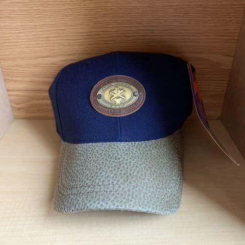 2002 Salt Lake City Olympics Hat Cap Official Licensed Adjustable Strap Blue Y2K