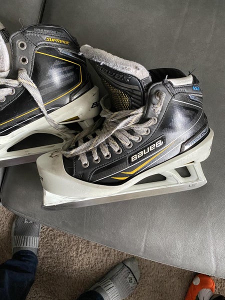 Senior Bauer Total One NXG Hockey Goalie Skates D&R (Regular) Size 8