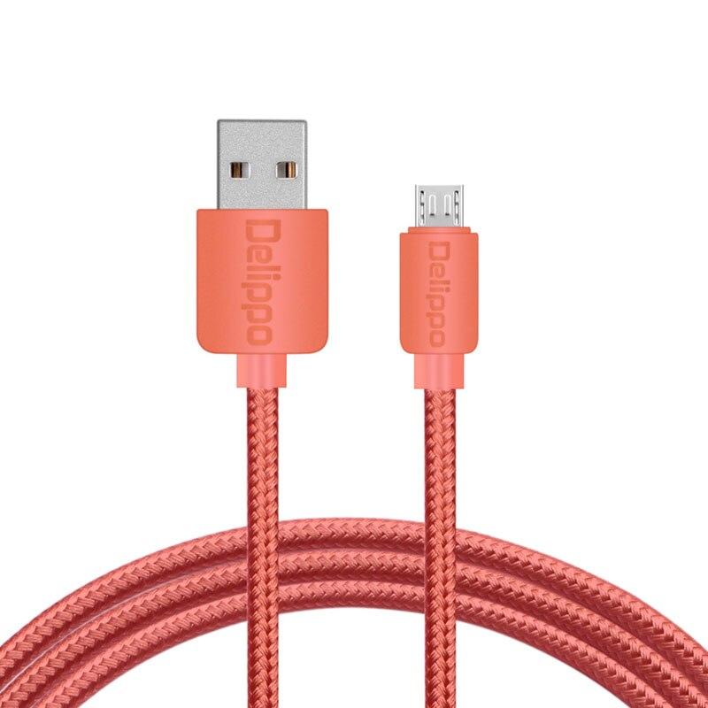 Red New Micro USB B Charger Cable Cord