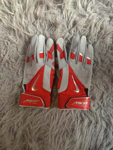 Nike Red New Extra Large MVP Batting Gloves
