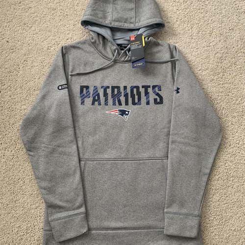 Under Armour NFL New England Patriots Authentic Combine Hoodie (S)