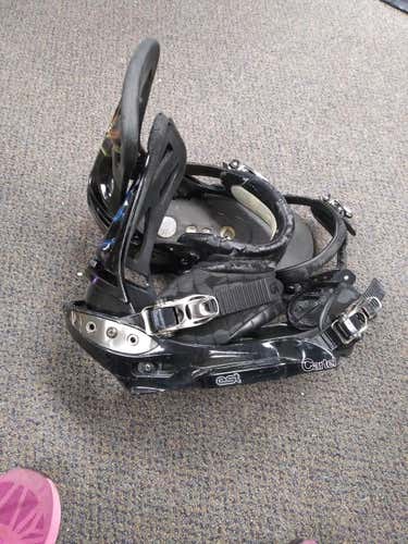 Unisex Large Burton Cartel Snowboard Bindings