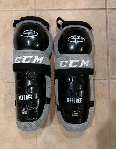Senior CCM SG100 Hockey Referee Shin Pads