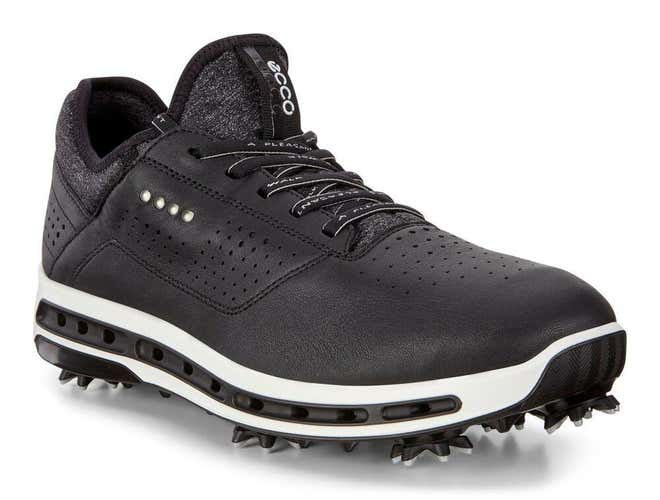ECCO Golf Cool 18 GTX sz 12-12.5 (Black/White) 130114 01001 GORE-TEX Leather