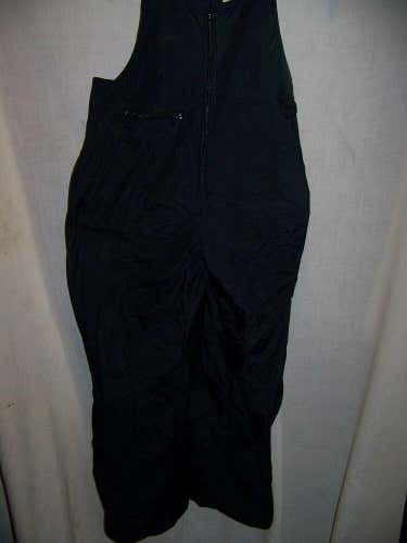 SkiGear Insulated Snowboard Ski Pants Bibs, Women's Large