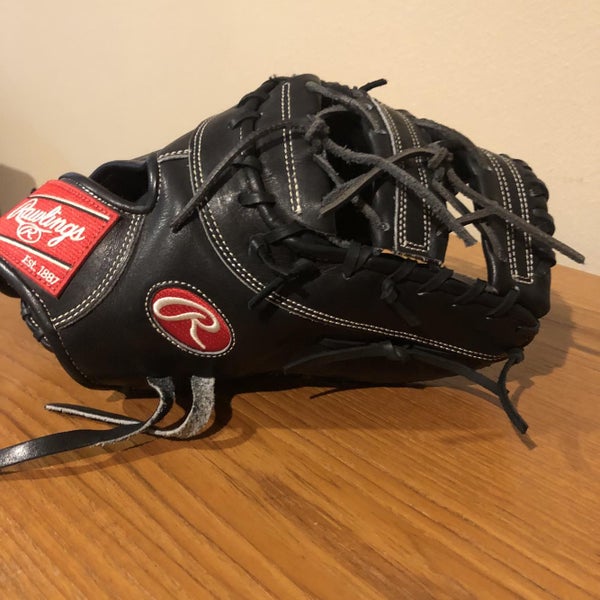 Black Adult Pro Preferred Baseball Glove 12.75"
