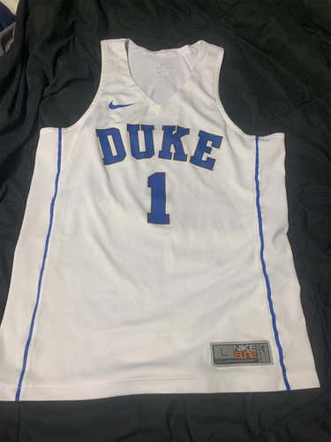 White Men's Large Nike Jersey