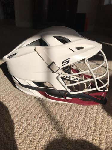 White Adult Cascade S Helmet