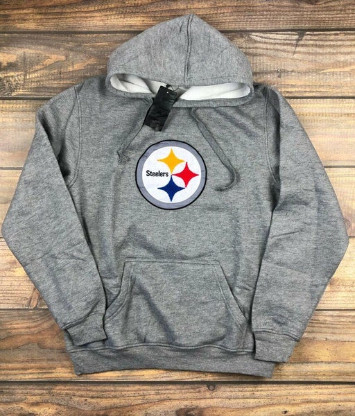 NFL Pittsburgh Steelers Embroidered Pullover Fleece Lined Hoodie