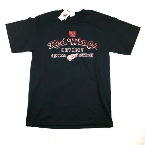 VTG Detroit Red Wings T-Shirt Western Conference Central Division New With Tags