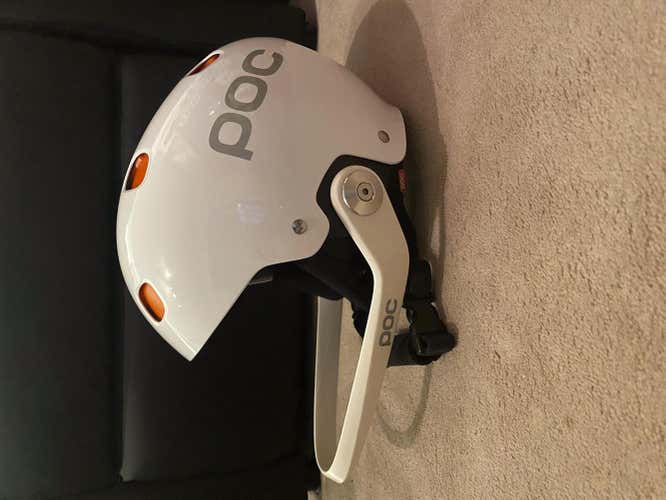White Unisex Medium/Large POC Sinuse SL Helmet