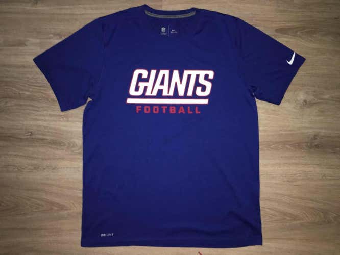 (Large) New Nike New York Giants Dri-FIT Shirt