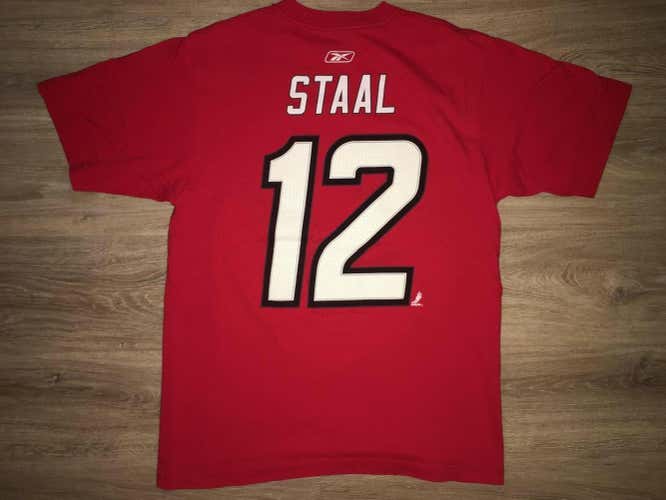 (Medium) New Reebok Eric Staal / Carolina Hurricanes Shirt