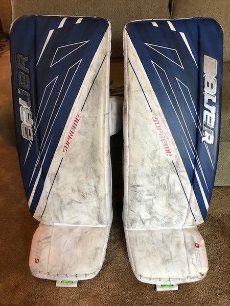 Bauer Supreme S190 Goalie Leg Pads Intermediate 32" +1 Large