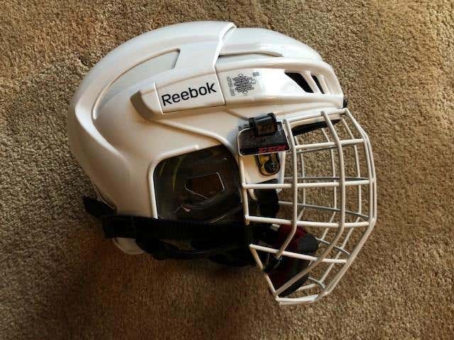 Reebok 11k White Medium Helmet