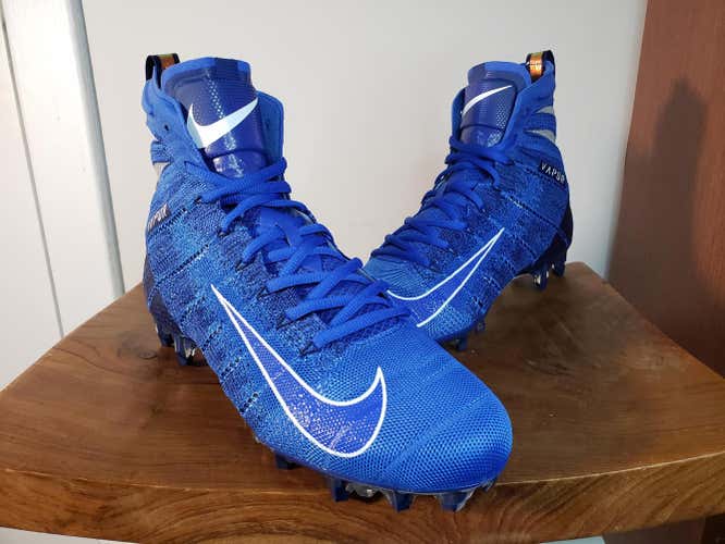 Nike Vapor Untouchable 3 Elite Football Cleats Royal Blue AH7408-401