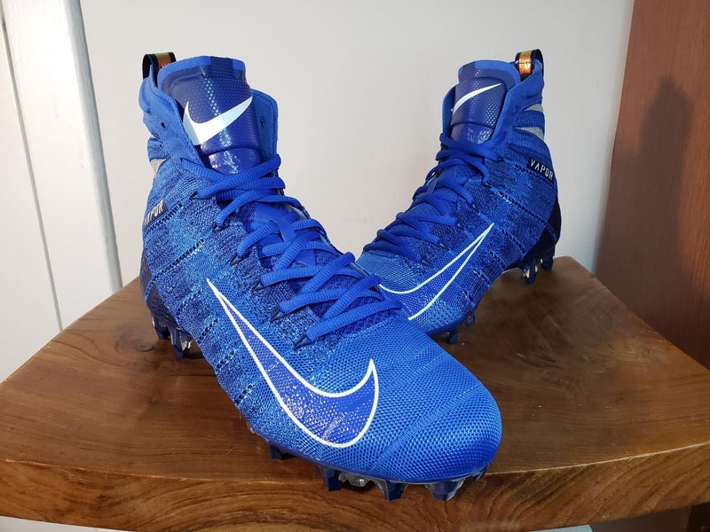 Nike Vapor Untouchable 3 Elite Football Cleats Royal Blue AH7408-401