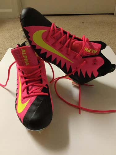 RARE Nike Alpha Menace Pro Mid Cleats