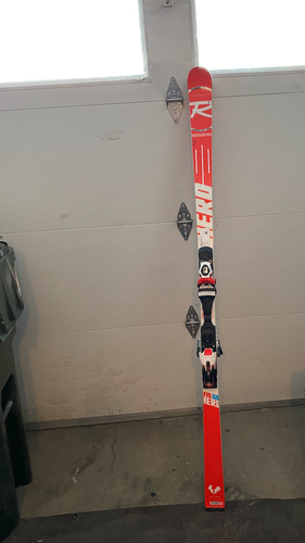 Rossignol 182 CM Hero FIS GS Pro Race Skis With Bindings