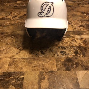White DeMarini Paradox Batting Helmet