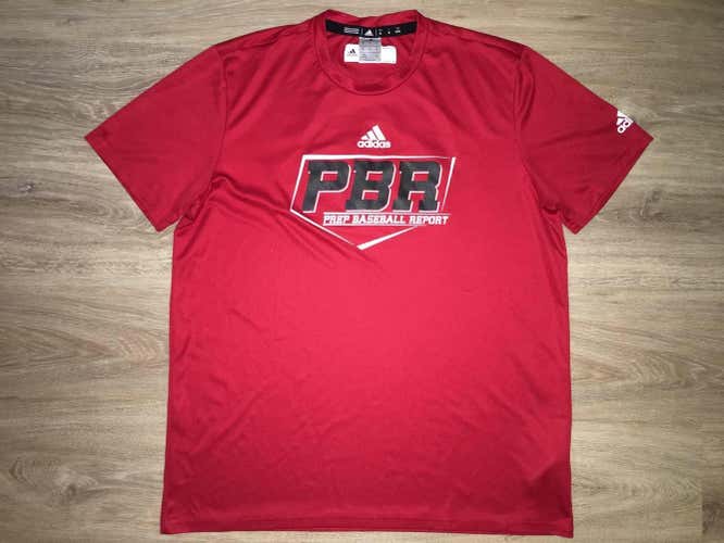 (XL) New Adidas Prep Baseball Report Showcase #96 Climalite Dry Fit Shirt