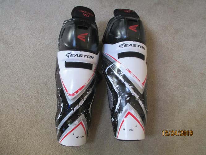 Senior Easton Shin Pads 14''