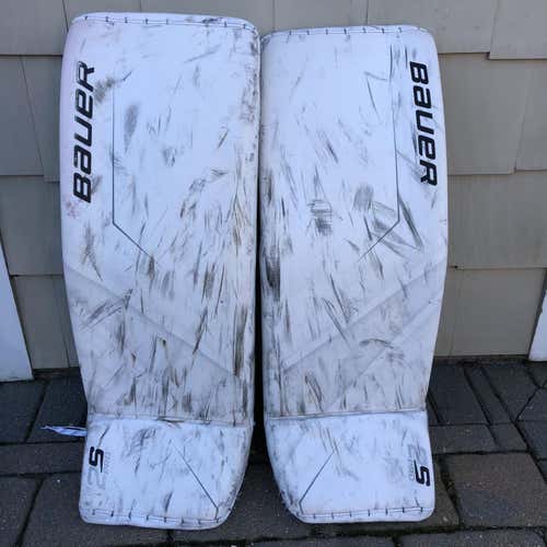 Bauer Supreme 2S Pro Goalie Leg Pads Size Small