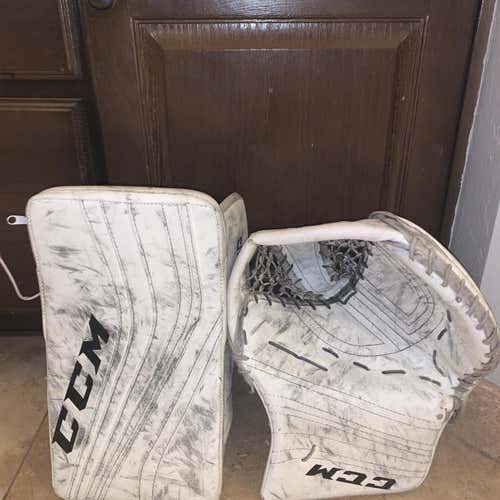 White Senior Premier R1.9 Glove and Blocker