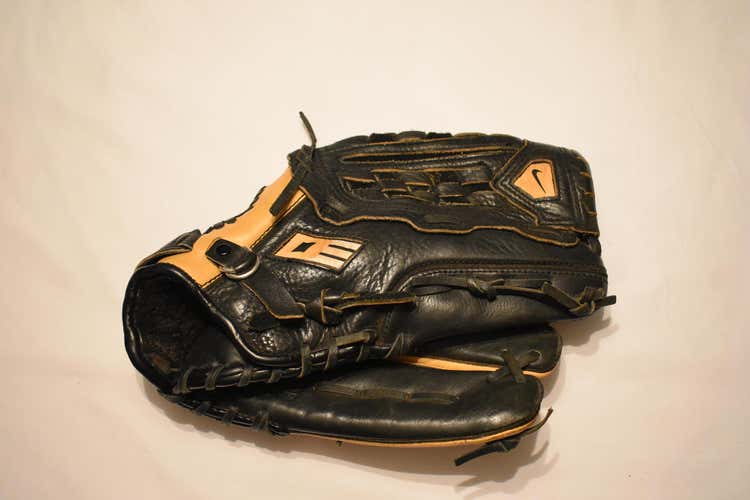 Nike Diamond Elite Edge Baseball Glove, Right Hand Throw, Brown/Black, 13 inch